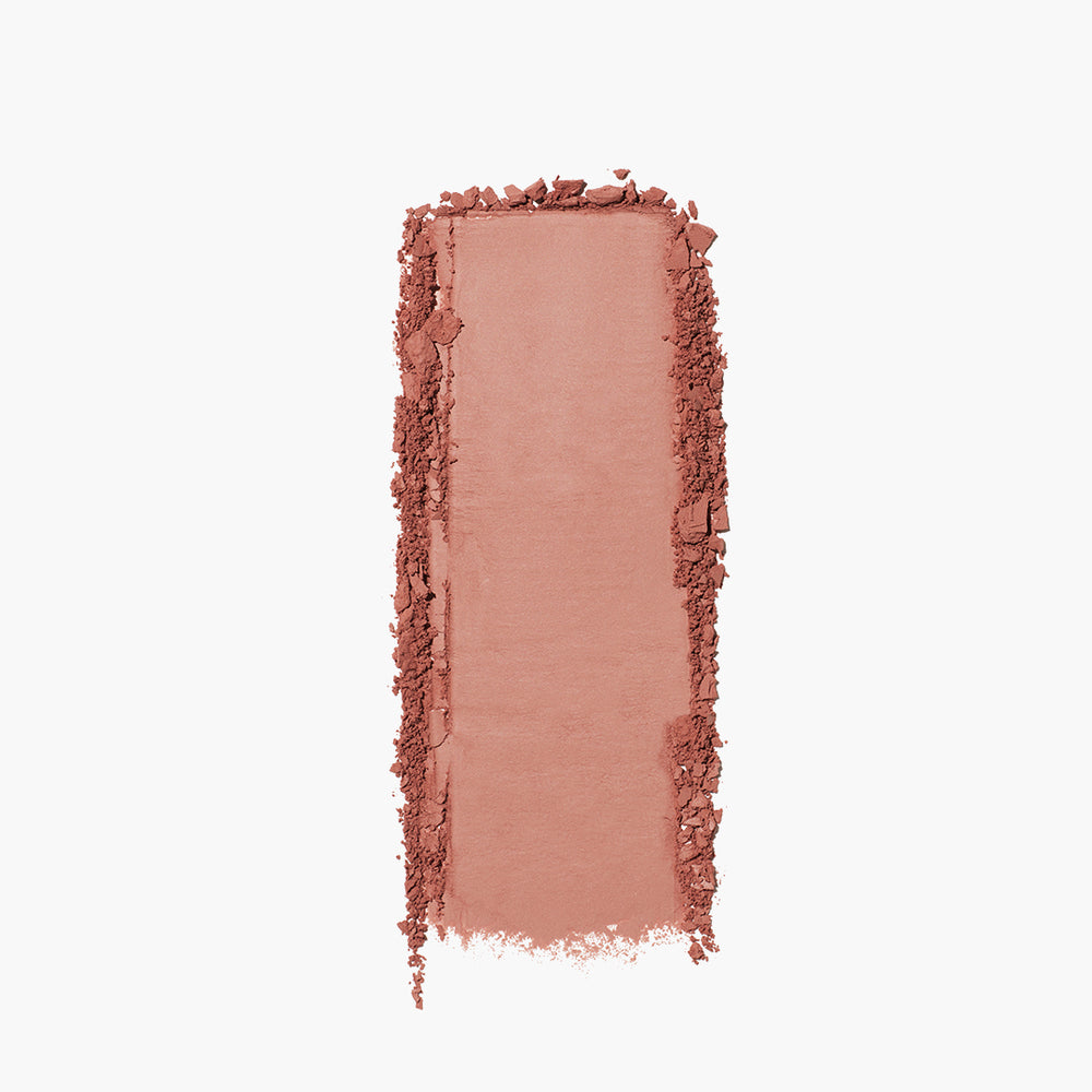 A swatch of Jones Road Beauty's The Bronzer in the shade Dusty Rose