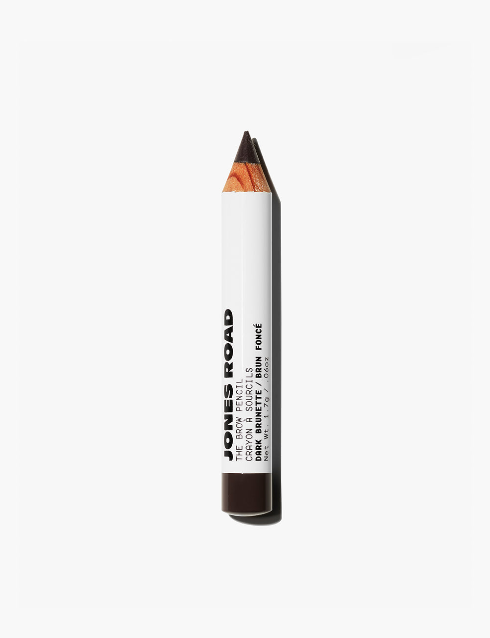 Jones Road clean eyebrow pencil in dark brunette